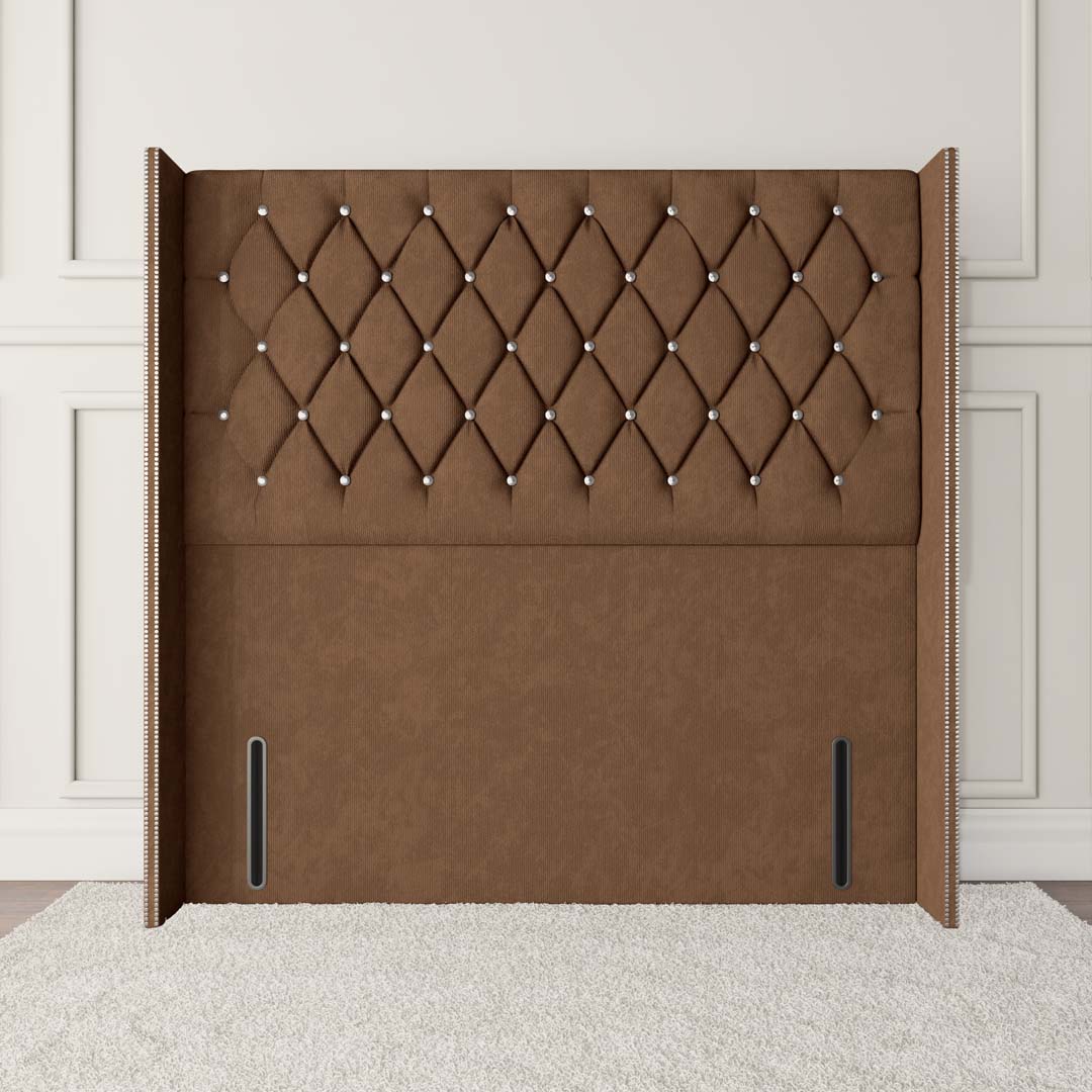 Luxor Wingback Floor Standing Headboard