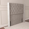 Luxor Wingback Floor Standing Headboard