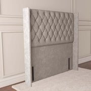 Luxor Wingback Floor Standing Headboard