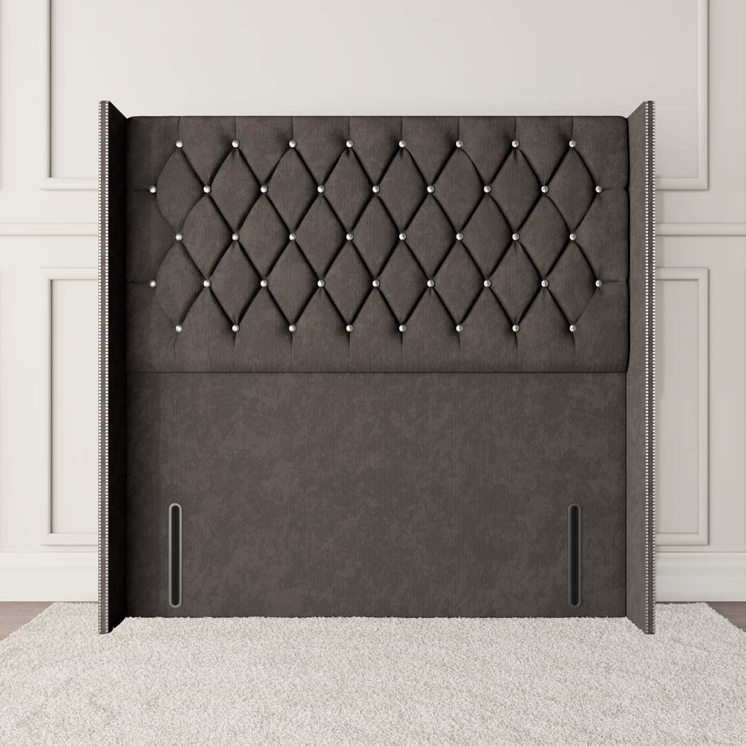 Luxor Wingback Floor Standing Headboard