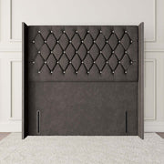 Luxor Wingback Floor Standing Headboard