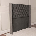 Luxor Wingback Floor Standing Headboard