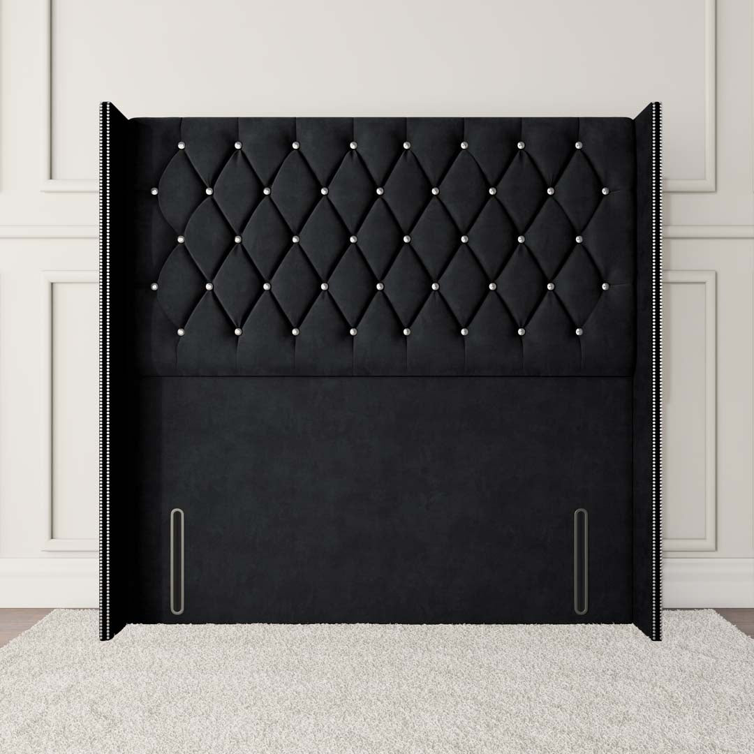 Luxor Wingback Floor Standing Headboard