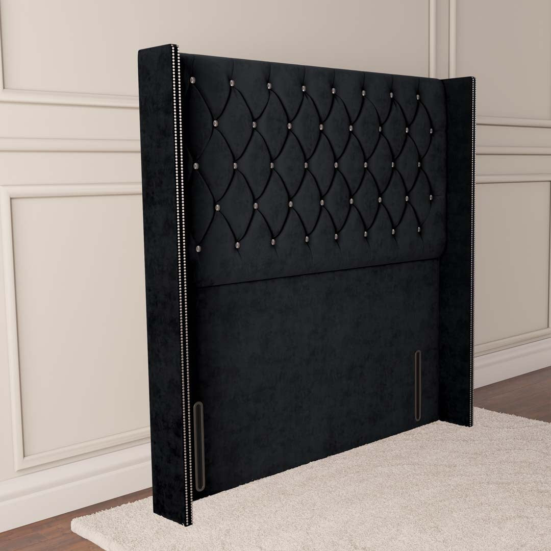 Luxor Wingback Floor Standing Headboard