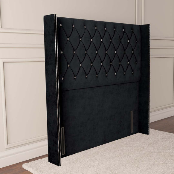 Luxor Wingback Floor Standing Headboard