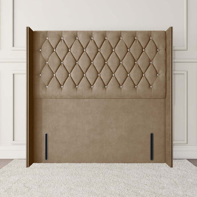 Luxor Wingback Floor Standing Headboard