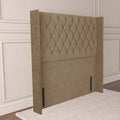 Luxor Wingback Floor Standing Headboard