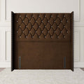 Luxor Wingback Floor Standing Headboard