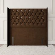 Luxor Wingback Floor Standing Headboard