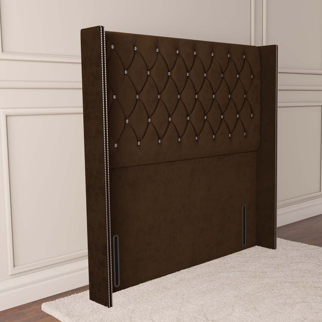 Luxor Wingback Floor Standing Headboard