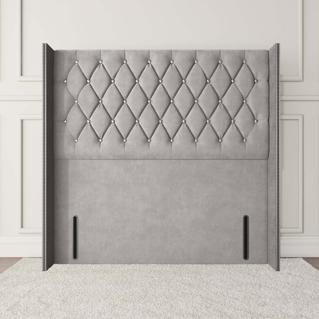 Luxor Wingback Floor Standing Headboard