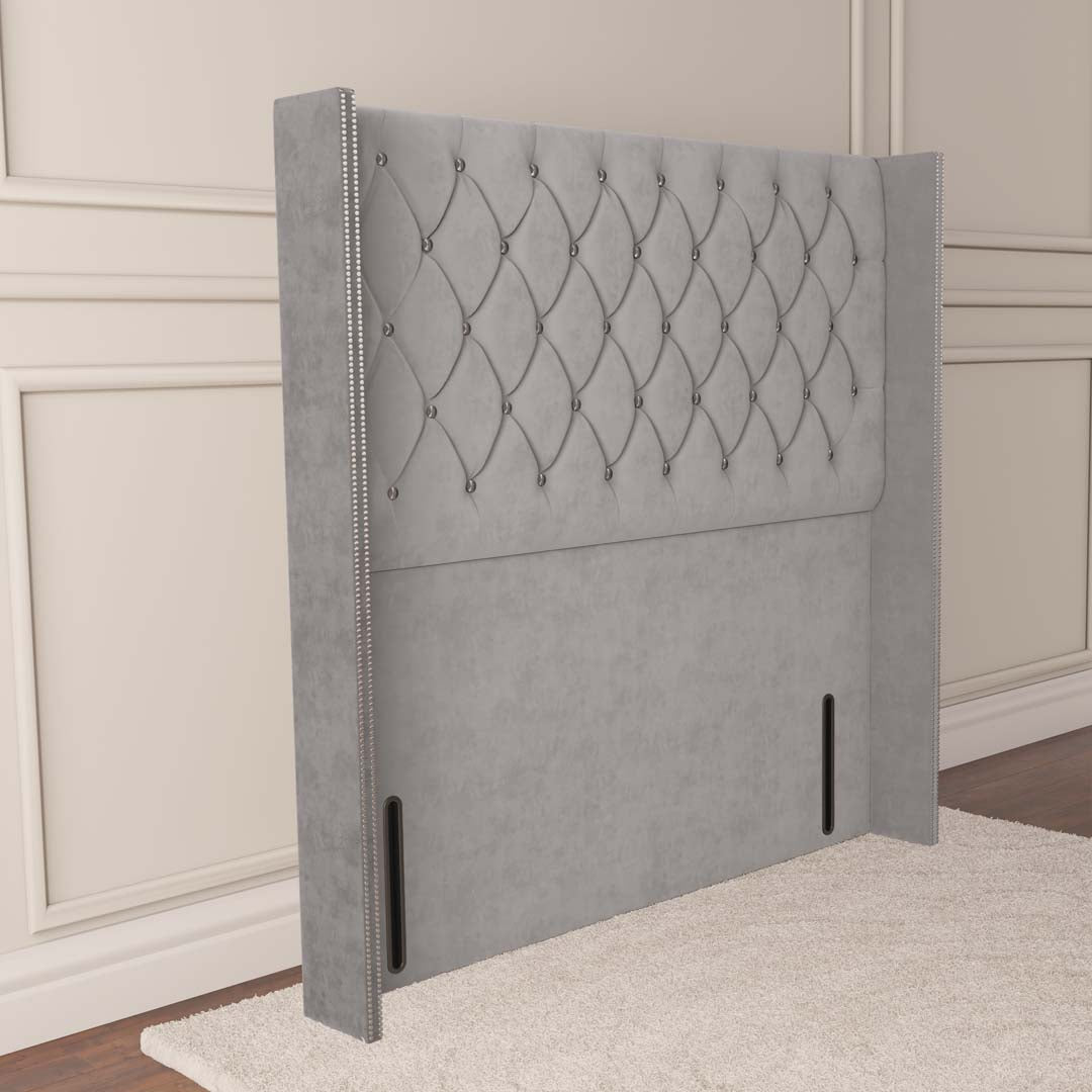 Luxor Wingback Floor Standing Headboard