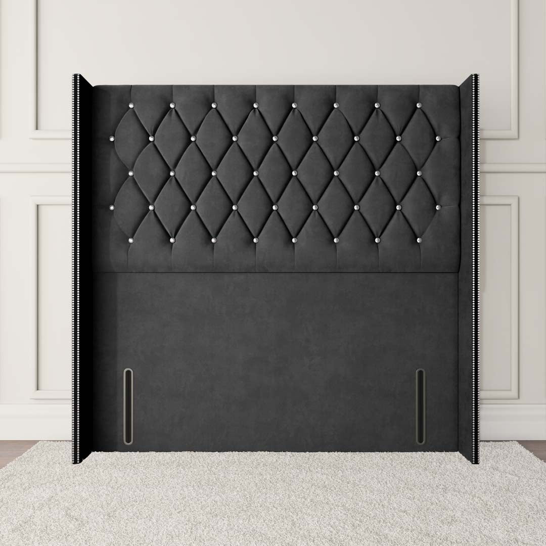 Luxor Wingback Floor Standing Headboard