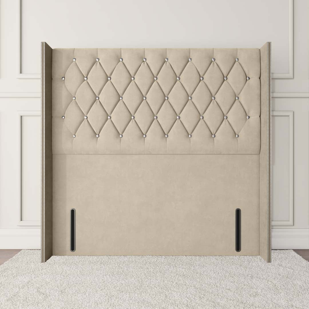 Luxor Wingback Floor Standing Headboard