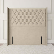 Luxor Wingback Floor Standing Headboard