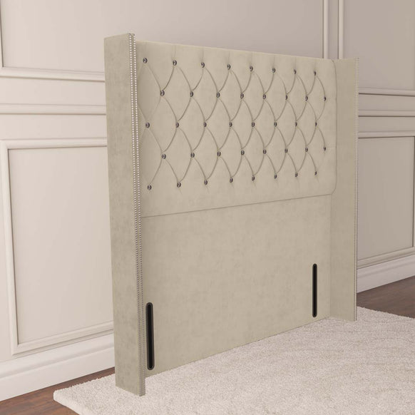 Luxor Wingback Floor Standing Headboard