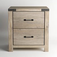 Ashford Bedside Table - Ashgrey
