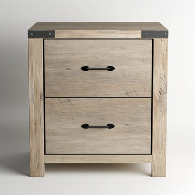 Ashford Bedside Table - Ashgrey