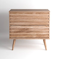 Isla Bedside Table - Natural