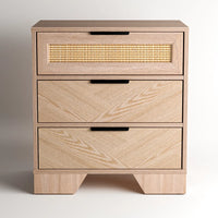 Mayfair Bedside Table - Natural
