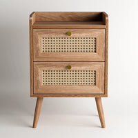 Hampton Bedside Table - Natural
