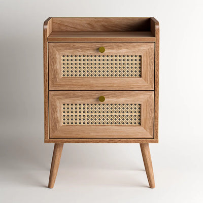Hampton Bedside Table - Natural