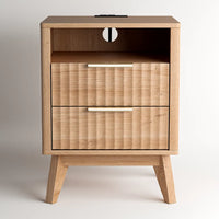 Liberty Bedside Table - Natural