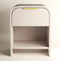 Aero Bedside Table - White