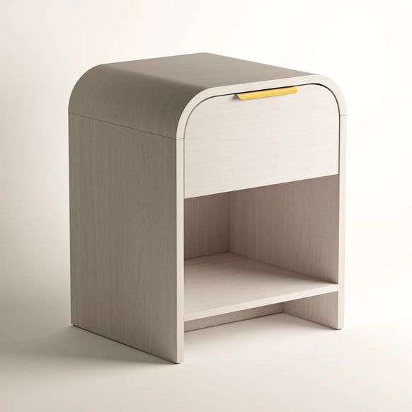 Aero Bedside Table - White