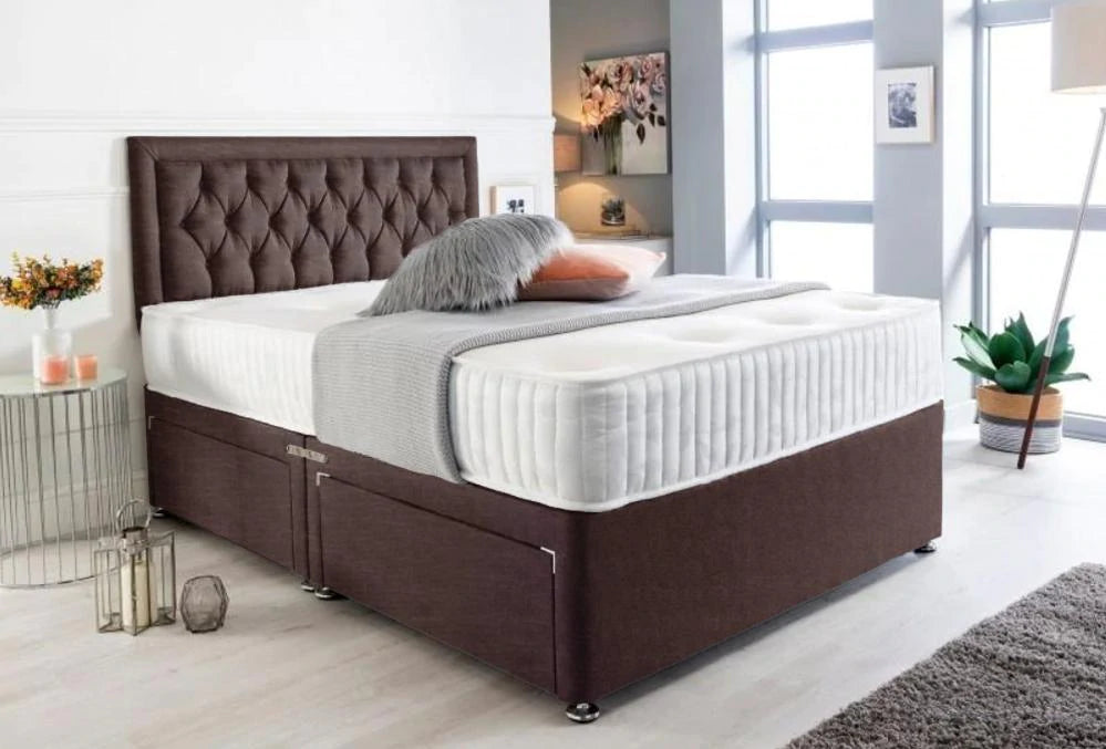 Madrid Chesterfield Divan Bed