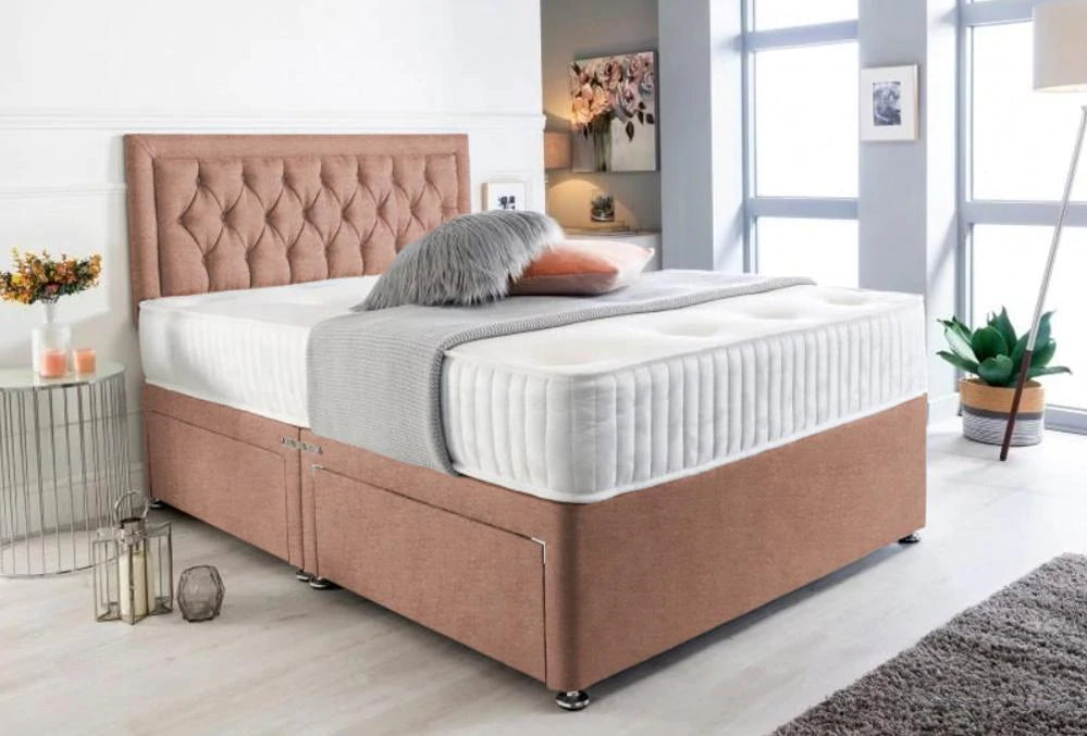 Madrid Chesterfield Divan Bed