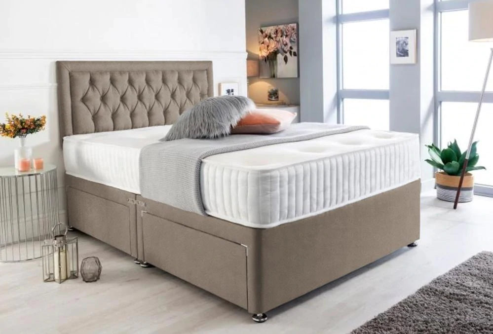 Madrid Chesterfield Divan Bed