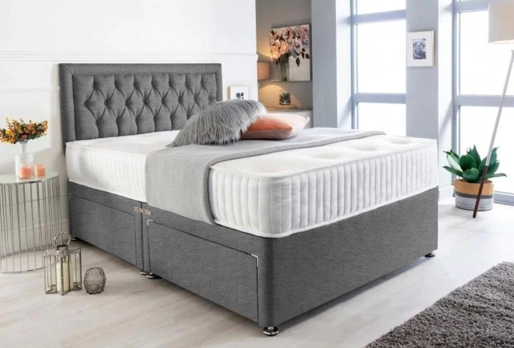 Madrid Chesterfield Divan Bed