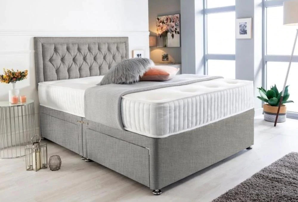 Madrid Chesterfield Divan Bed