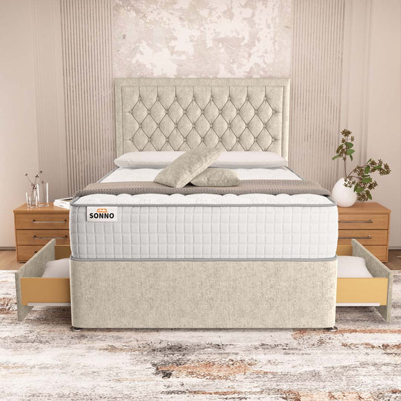 Madrid Chesterfield Divan Bed