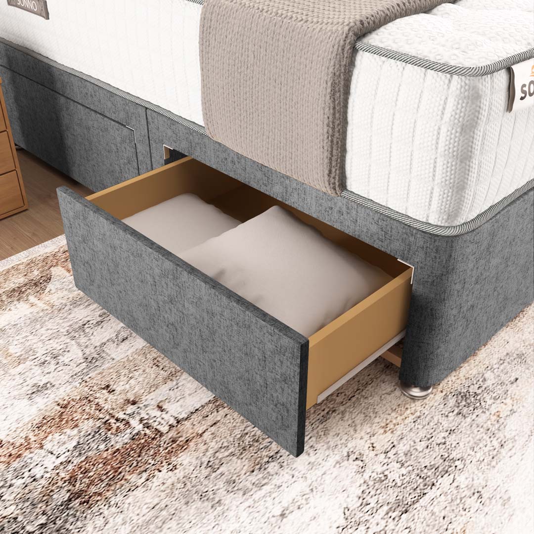 Madrid Chesterfield Divan Bed