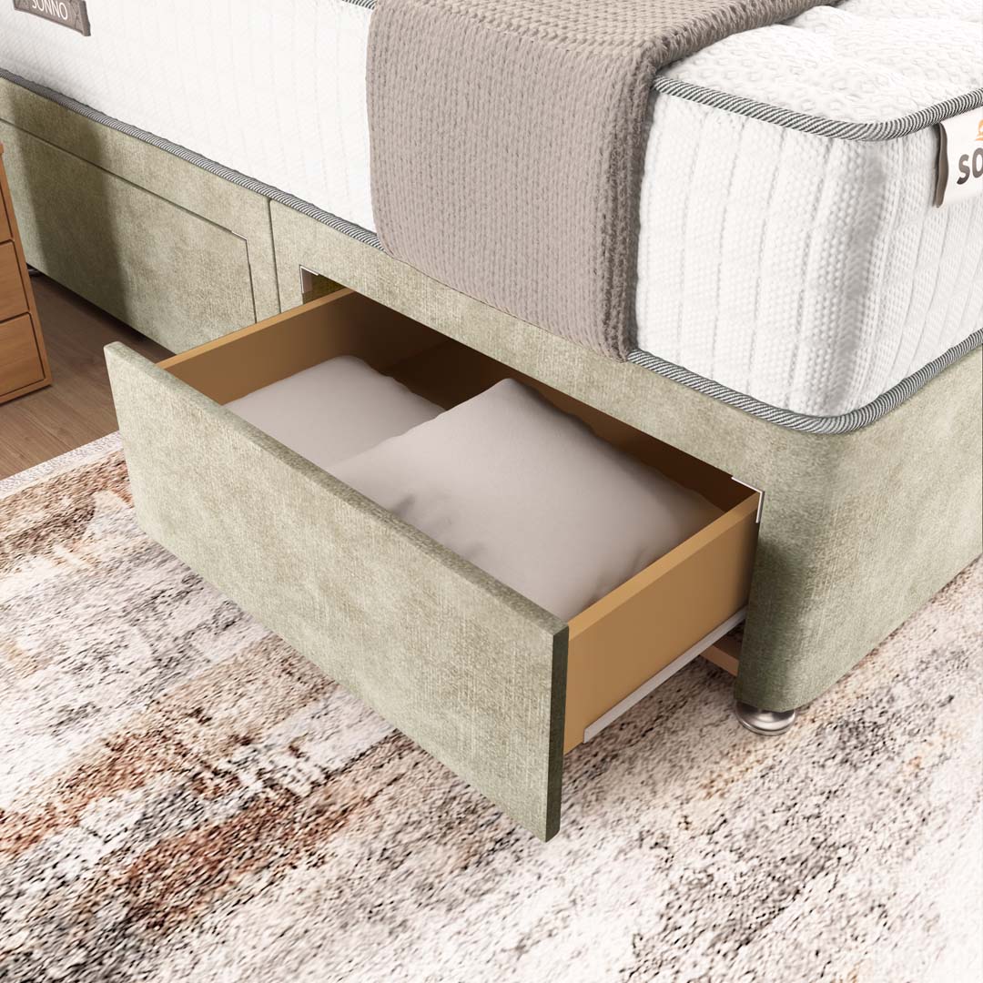 Madrid Chesterfield Divan Bed