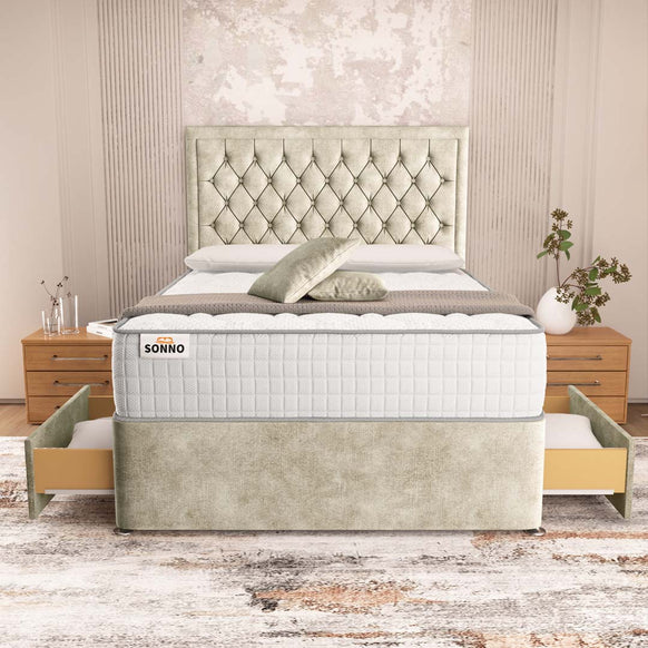 Madrid Chesterfield Divan Bed