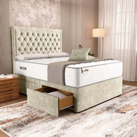 Madrid Chesterfield Divan Bed