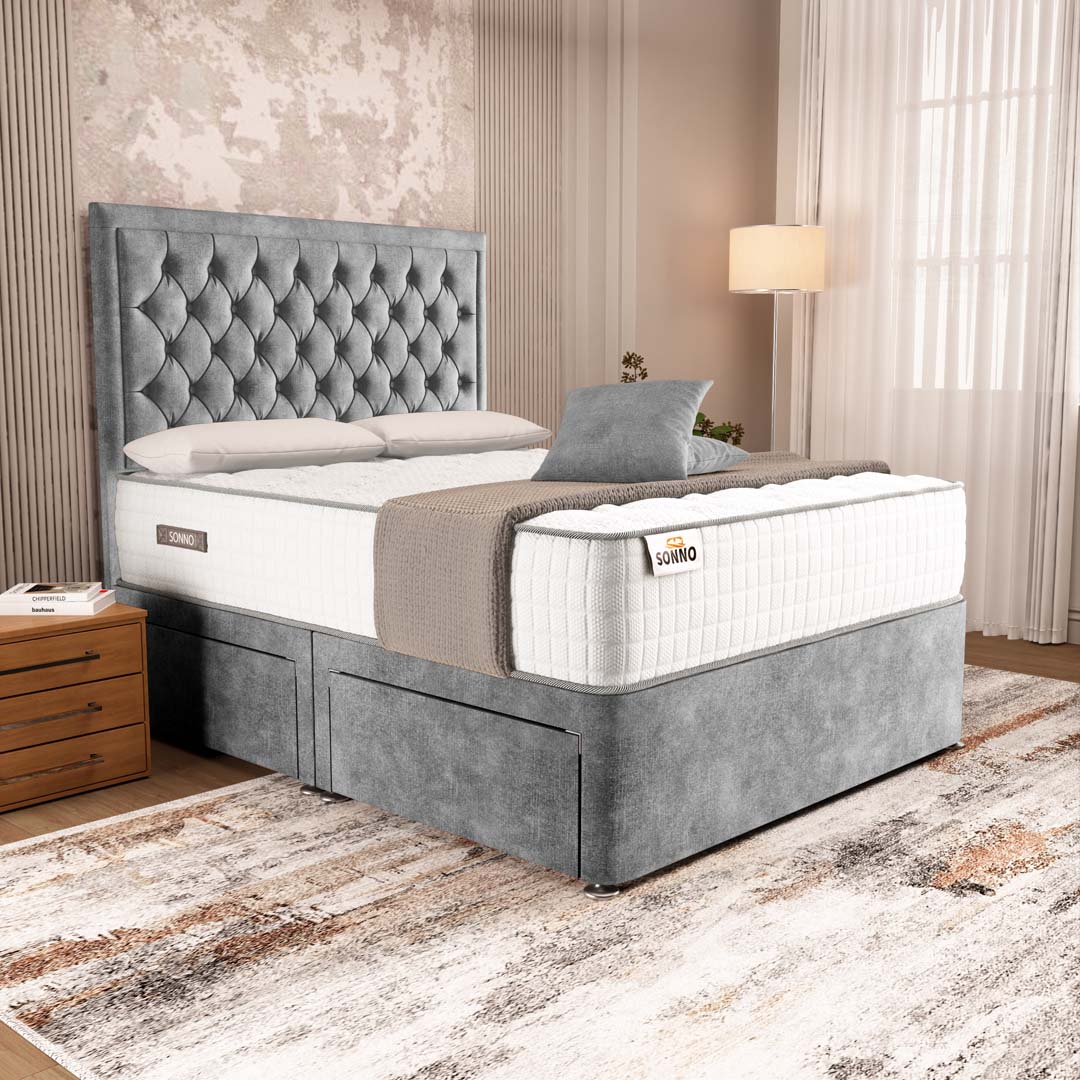 Madrid Chesterfield Divan Bed