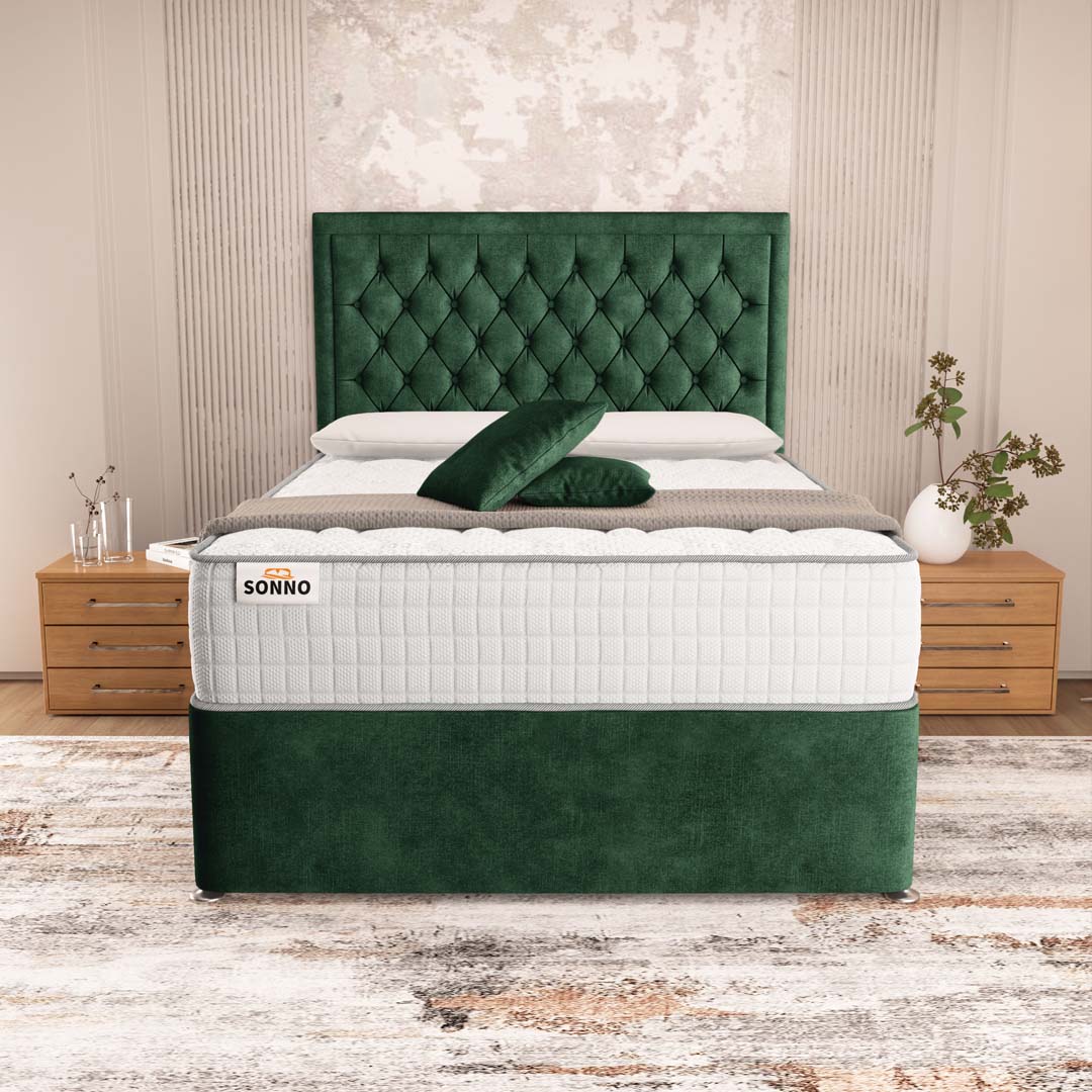 Madrid Chesterfield Divan Bed
