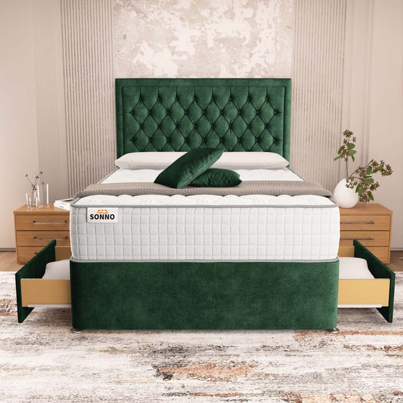 Madrid Chesterfield Divan Bed