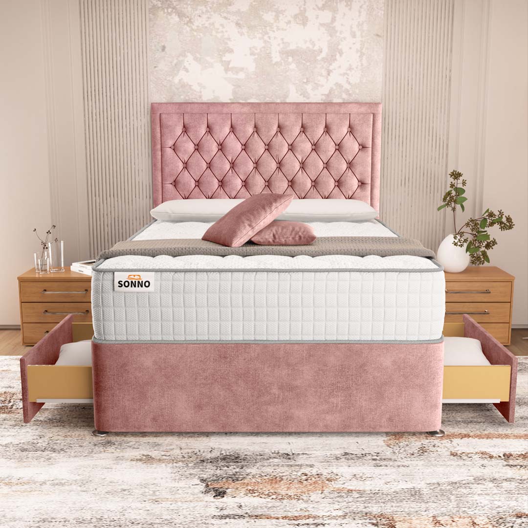Madrid Chesterfield Divan Bed
