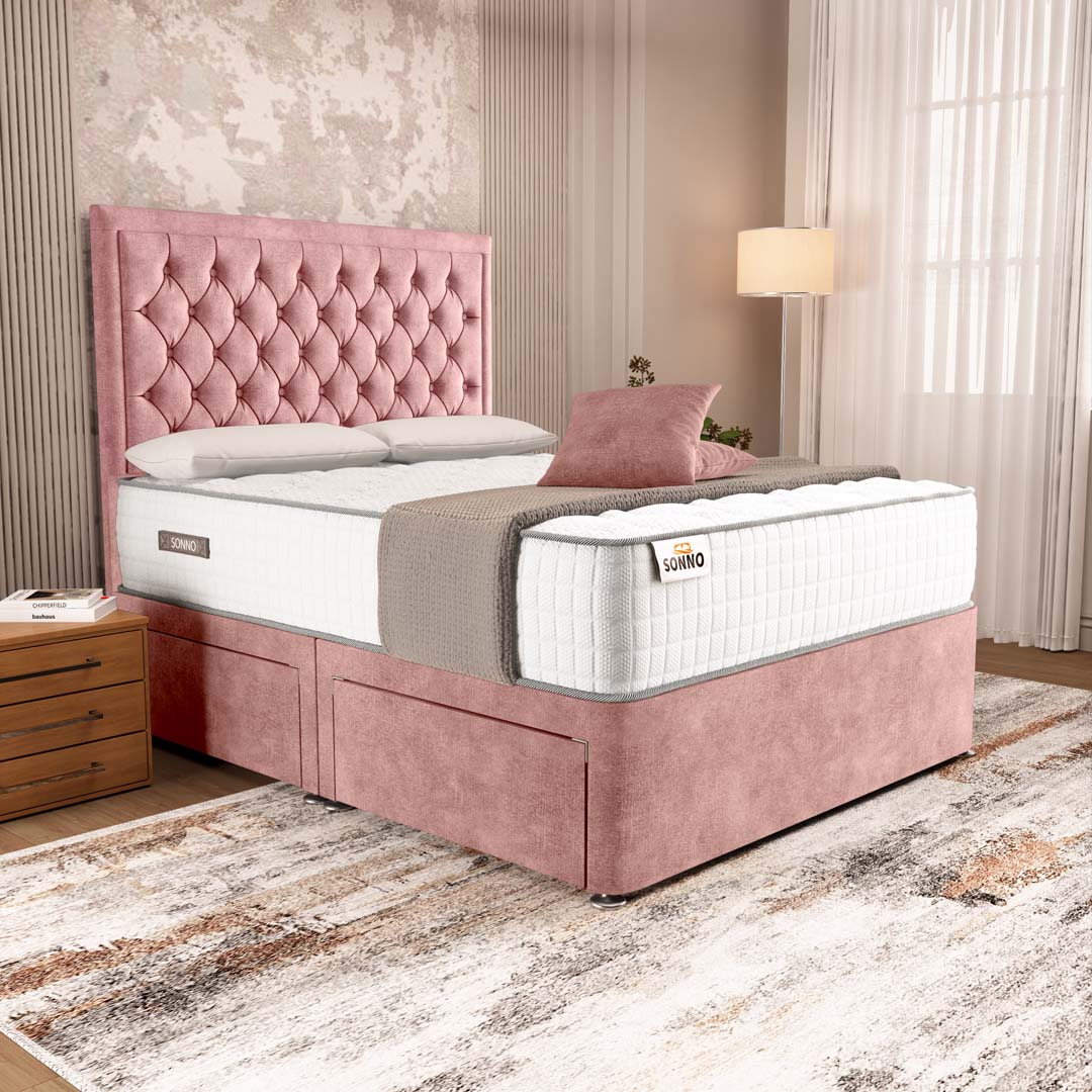 Madrid Chesterfield Divan Bed