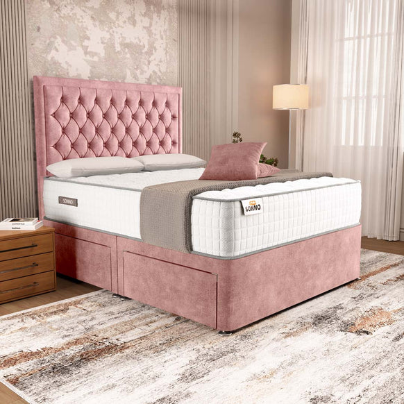 Madrid Chesterfield Divan Bed
