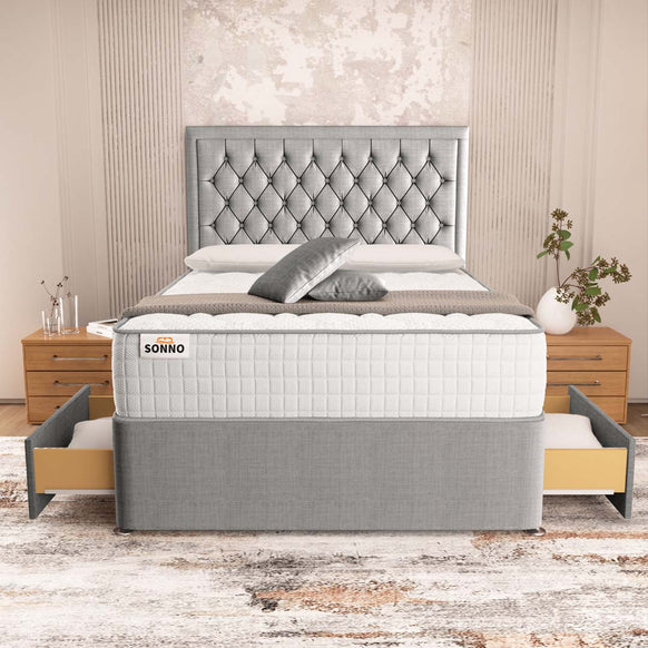 Madrid Chesterfield Divan Bed