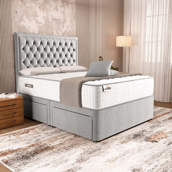 Madrid Chesterfield Divan Bed