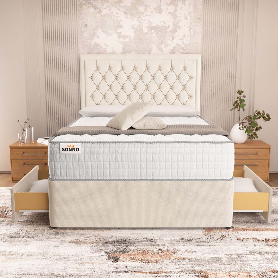 Madrid Chesterfield Divan Bed