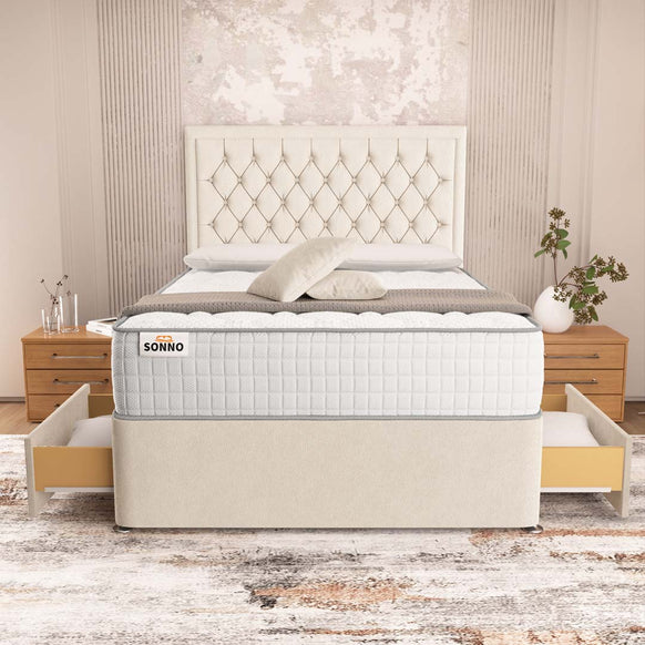Madrid Chesterfield Divan Bed