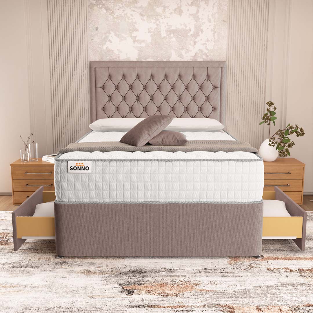 Madrid Chesterfield Divan Bed
